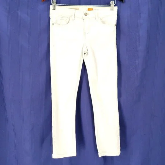 Pilcro and the Letterpress White Ankle Jeans Size 26 - Picture 2 of 16